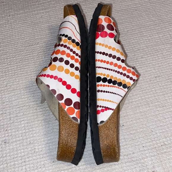 Papillio Birkenstock Florida Slide Sandals White Dot Women’s 7 - Picture 3 of 8